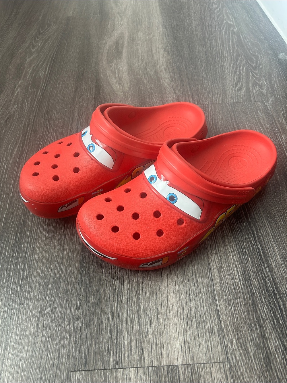 Lighting Mcqueen Light Up Crocs